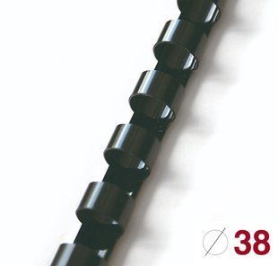 Пружини для брошурування D&A BIND пластик 38 мм, 50 шт 00000007593 фото