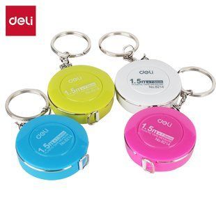 Рулетка Deli 1,5 м х 7,5 мм сантиметр 8214 фото