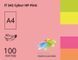 Папір офісний кольоровий Spectra_Color А4 100 арк неон, 80 гр/м2, рожевий 16.7545 фото 1