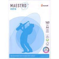 Папір офісний високої щільності Mondi А4 250 арк Maestro Extra, 160 гр/м2 - фото