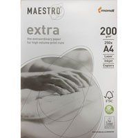 Папір офісний високої щільності Mondi А4 250 арк Maestro Extra, 200 гр/м2 - фото