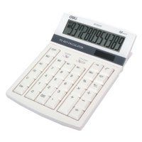 Калькулятор настільний Deli E39200, 12 розрядів, 202 х 142 х 27 мм E39200 фото