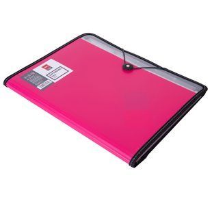Папка-портфель Deli 7вiд А4 Rio на резинцi з блокнотом E38965 фото