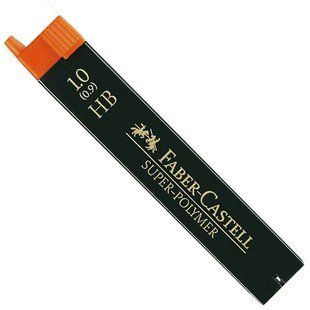 Грифелі Faber_Castell 0,9 мм HB (12шт) 120900 фото
