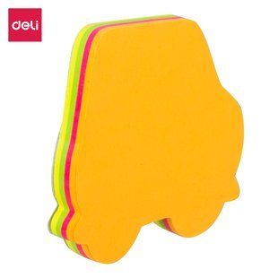 Блок клейкий Deli 4 кол 70 х 70 мм, 80 арк EA03102 фото