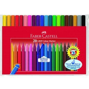 Фломастери Faber_Castell 20 кольорів 155320 фото