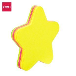 Блок клейкий Deli 4 кол 70 х 70 мм, 80 арк EA03202 фото