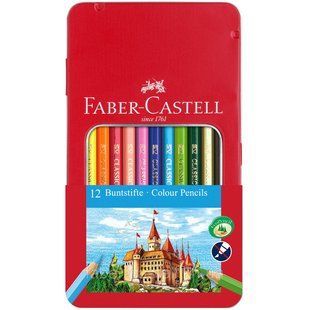 Олівці кольорові Faber_Castell Замок 24 кольори 115824 фото