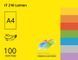 Папір офісний кольоровий насичений А4 80 гр/м2 100 арк Spectra_Color , сірий 272 - фото 2