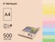 Папір офісний кольоровий пастель А4 80 гр/м2 500 арк Spectra_Color , рожевий 190 фото 1