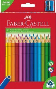 Олівці кольорові Faber_Castell 30 кольорів 116530 фото