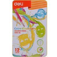 Олівці кольорові Deli Color Emotion 12 кольорів EC00205 фото