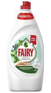 Засіб для миття посуду Fairy Чайне Дерево та М'ята, 900 мл - фото