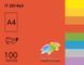 Папір офісний кольоровий Spectra_Color А4 100 арк насичений, 80 гр/м2 - фото 1