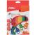 Олiвцi кол Deli EC00220 24кол Color Emotion трикутний дерев корпус, карт/кор