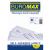 Етикетка лист Buromax 2825 А4 12шт 48х105мм (100ар)