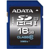 Карта памяти ADATA ASDH16GUICL10-R 16GB SDHC C10