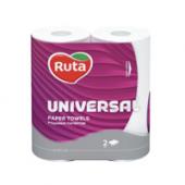 Рушник папер Ruta 58769005 бiл 2рул 2-шар Universalцелюлозний