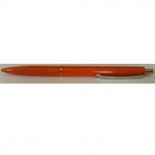 Ручка кулькова Schneider S93086 синiй 1мм автоматична непрозора  К15 помаранчевий металiчний клiп