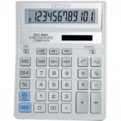 Калькулятор Citizen SDC-888XWH бiлий 12 разряд, 158х203,2х31, пласт корп, пласт кн