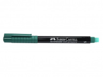 Маркер перманентные Faber_Castell 152363 зелений 0.4мм пулевидный"OHP S 1523"Multimark" с ластиком