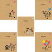 Зошит Yes 765088 лiн 18ар "Sketch animal"