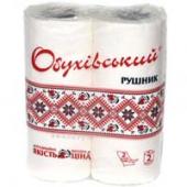 Рушник папер Обуховский бiл 2рул 8,4м 2-шар