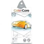 Олiвцi кол Marco 3100-12CB 12кол 12шт шестигр +1графiтний Color Core