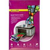 Фотопапiр д/при Buromax 2230-5020 А6 200г/кв.м, 20ар, глянц
