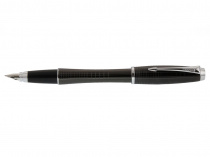 Ручка подарункова Parker F18ч-21212Ч РП URBAN Premium Ebony Metal Chiselled чорний с хромом