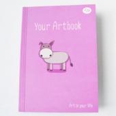 Блокнот м/об Profiplan 902378 А6 48ар "Artbook donkey"