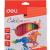Олiвцi кол Deli EC00120 24кол Color Run трикутний пластик корпус, карт/кор