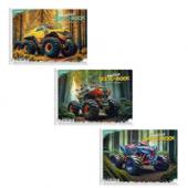 Альбом д/мал Star PB-SC-020-8505 20ар А4 100гр спiр з перф карт/обкл виб. Лак