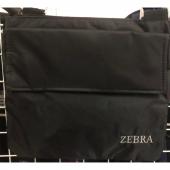 Сумка Zebra_ткн 2828 чорний сумка молодiжна
