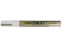 Маркер перманентные Zebra MOP 200 золотий 3,5мм пулевидный"Paint"