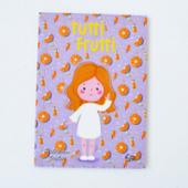 Блокнот м/об Profiplan 901326 А6 48ар "Artbook Rainbow " Tutti Frutti", orange