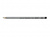 Олiвець чорнографiтний Marco FM7000DM 12CB 3B шестигран б/ласт зат сiрий метал