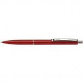Ручка кулькова Schneider S93082 синiй 1мм автоматична непрозора  К15 червоний металiчний клiп