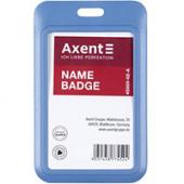 Бейдж Axent 4500V-02-A 85х54мм (розмiр вклад) бейдж-слайдер вертикальний