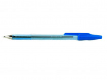 Ручка кулькова Beifa 927 синiй 0,5 мм Кристал прозора тонована