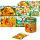 Пазли Dodo Toys 200110 1ел+1 постер+10ел-карток "Як звiрi пори року зустрiчали" 4+