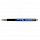 Ручка подарункова Zebra 301А синiй РШ металична автомат  блакитний корпус