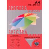 Папiр оф кол Spectra_Color 250 черв А4 80гр 500ар iнтин Red