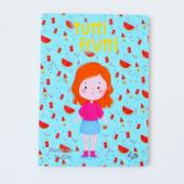 Блокнот м/об Profiplan 901388 А6 48ар "Artbook Rainbow " Tutti Frutti", watermelon