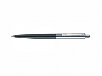 Ручка кулькова Flair 544C=645 чорний РШ металевий Half Metal Chrom(пiд Parker)чорний пiд накатку
