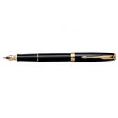Ручка Parker F30 РП Sonnet Lague Black черний лак, позолота