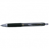 Ручка гелева Uni UMN-207 синiй 0,5 мм Signo micro чорний пластик, эргономiчний гумовий грип