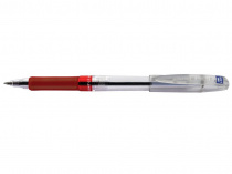 Ручка кулькова Zebra BA1-R червоний Jimnie Light спецiальнi чорнила 0.7mm.червоний