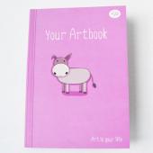 Блокнот Profiplan 902378 А6 48ар "Artbook donkey"