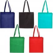 Сумка Eurocom 923000ZE мiкс 38х42х10 шопер "Shopping Bag PP Green With Long Handles" (син+черв+чорн+зел+блак)